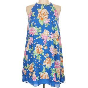 Pink Rose - Beautiful Floral Mini Dress